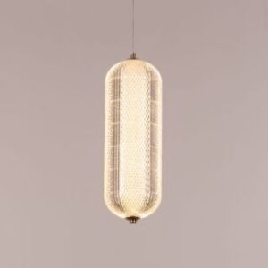 Yellow Diamond (Dimmable LED with Remote Control, Small) Pendant Light