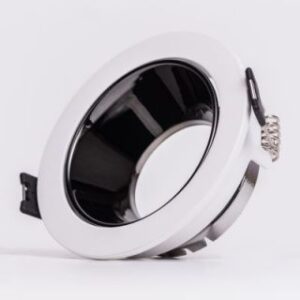 Argo – 75MM (Large, 1 Head, White & Glossy Black) LED MODULE COB RING (DL01-10116)