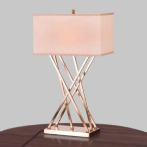 Cross Your Heart (Gold) Table Lamp