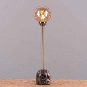 Look & Glisten (Coffee Marble) Table Lamp