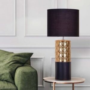 Gold Rush Ceramic Table Lamp
