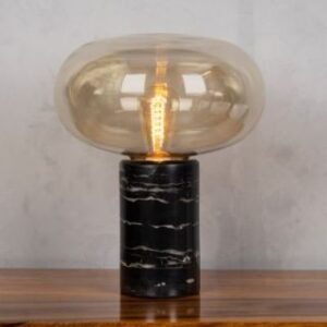 Gold Dust (Amber) Marble Table Lamp
