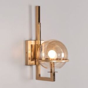 Game On Gold (Amber Glass) Wall Light