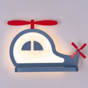 Budgie The Chopper (Kid’s Room, Built-In LED) Wall Light